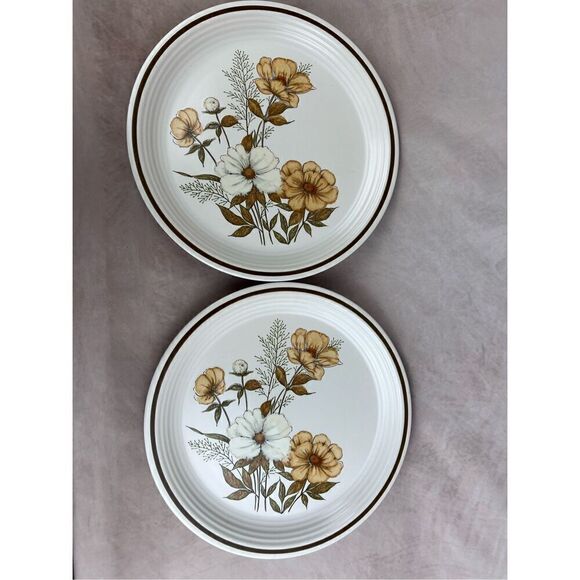 Vintage Town and Country Mill Run Dinner Plates Stone Wear - Picture 1 of 6